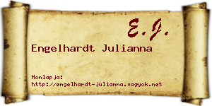 Engelhardt Julianna névjegykártya