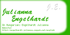 julianna engelhardt business card